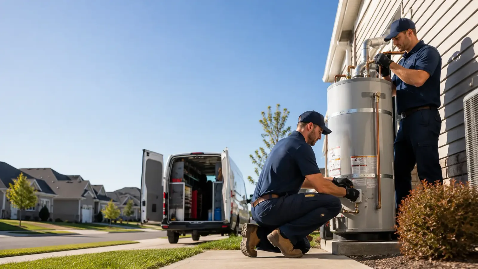 Water Heater Installation in Pershing, IN